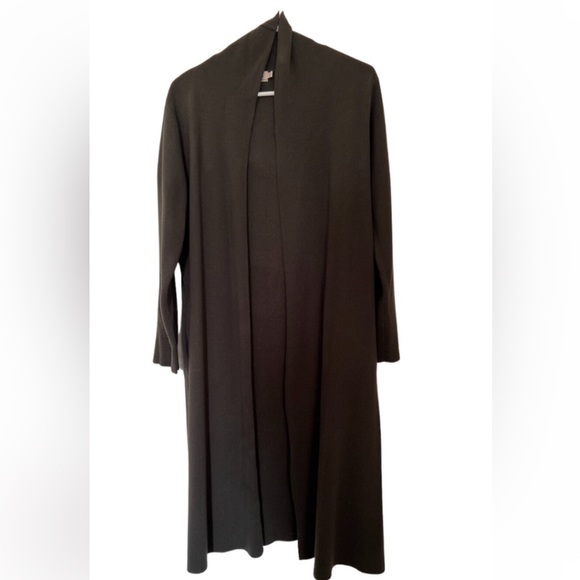 Long Cardigan - olive green - Picture 1 of 4